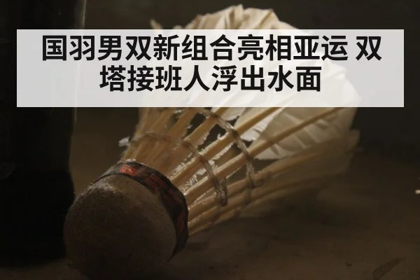国羽男双新组合亮相亚运 双塔接班人浮出水面